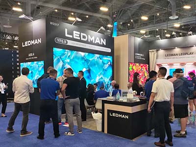 InfoComm USA 雷曼光电及子公司康硕展联袂打造视觉盛宴